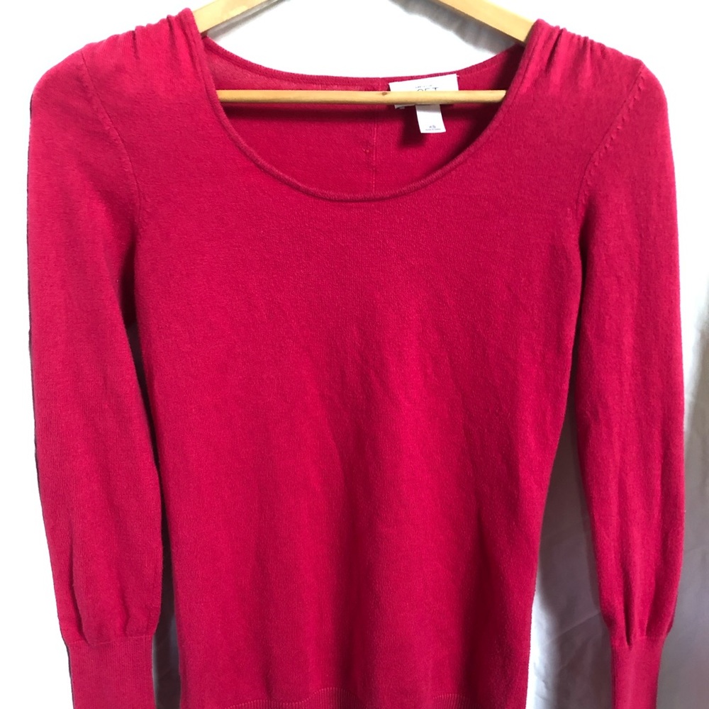 *Ann Taylor Loft hot pink sweater*